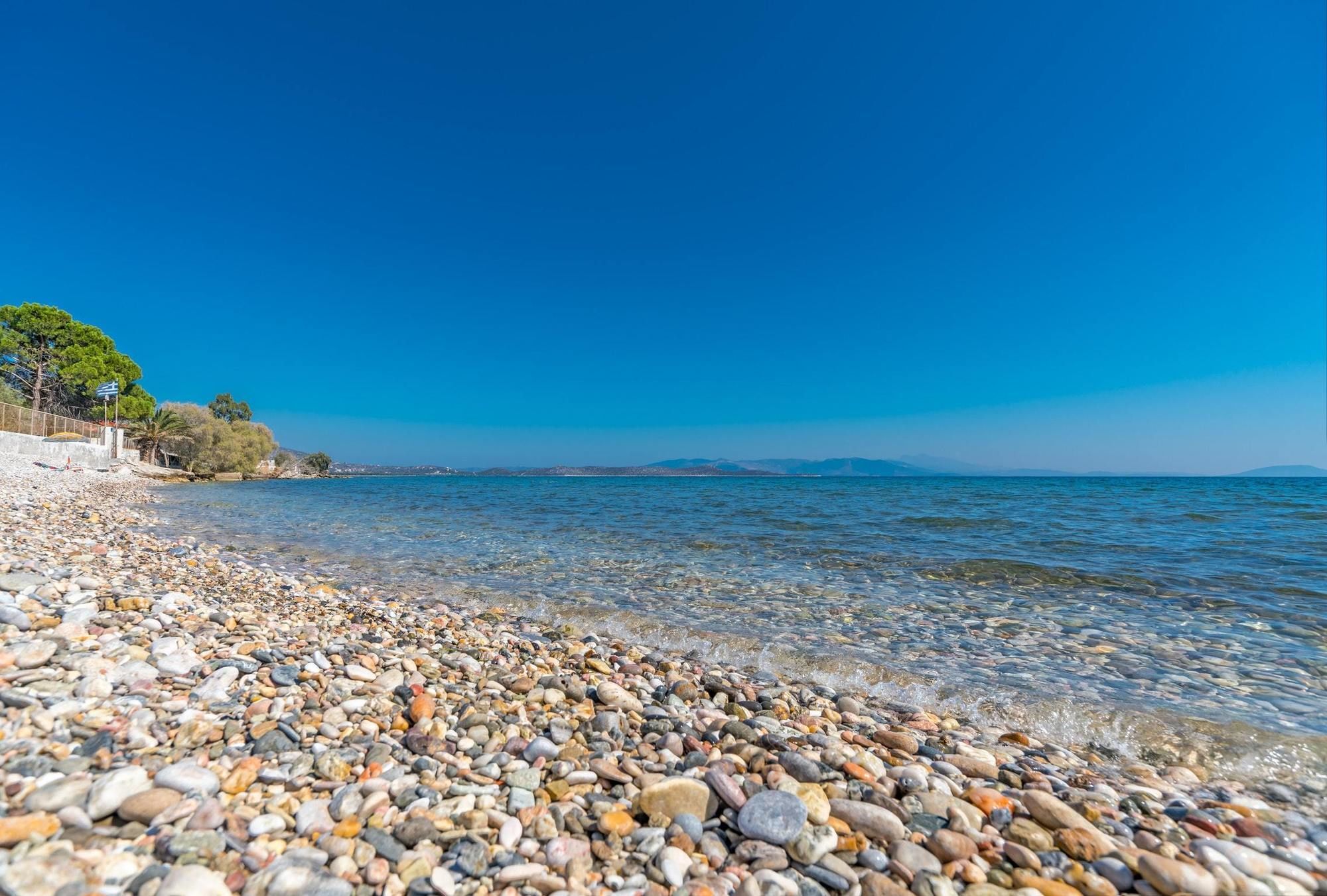 Maria'S Seaside Villa - House With 3 Rooms In Marathon, With Wonderful Kültér fotó