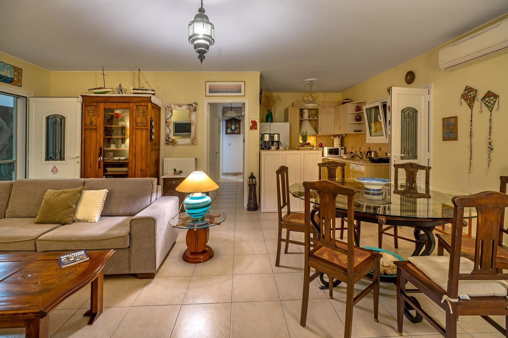 Maria'S Seaside Villa - House With 3 Rooms In Marathon, With Wonderful Kültér fotó