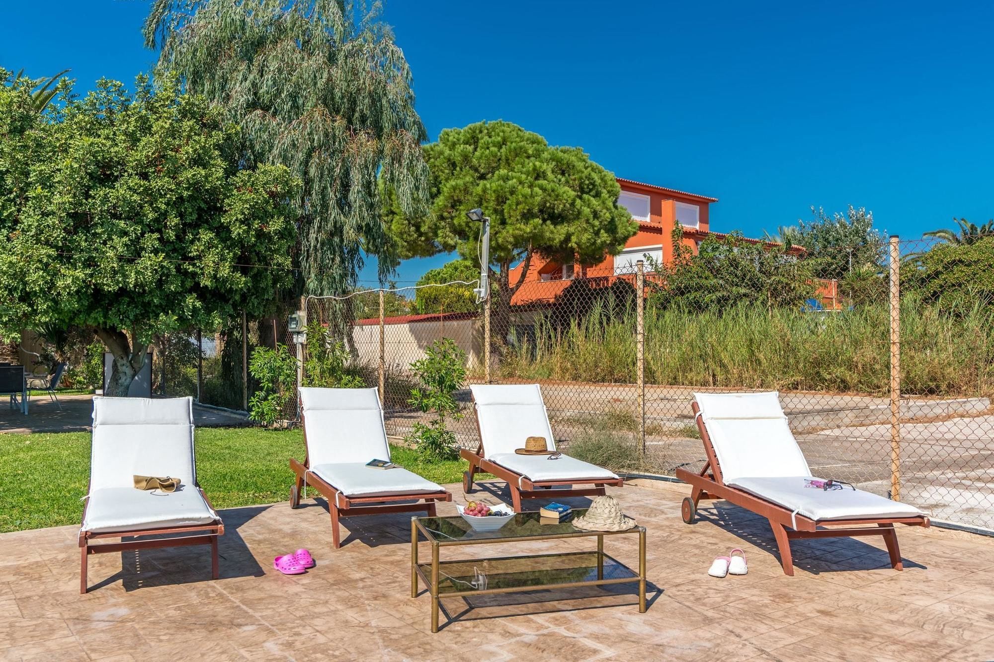 Maria'S Seaside Villa - House With 3 Rooms In Marathon, With Wonderful Kültér fotó