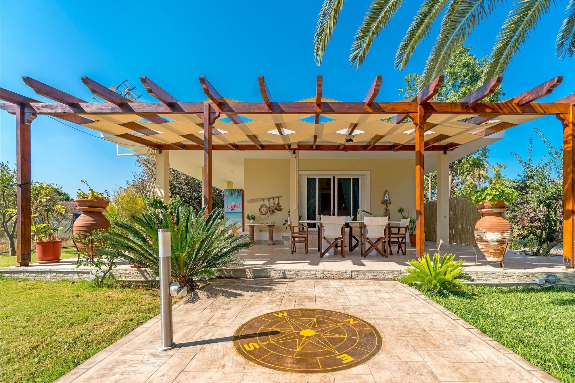 Maria'S Seaside Villa - House With 3 Rooms In Marathon, With Wonderful Kültér fotó