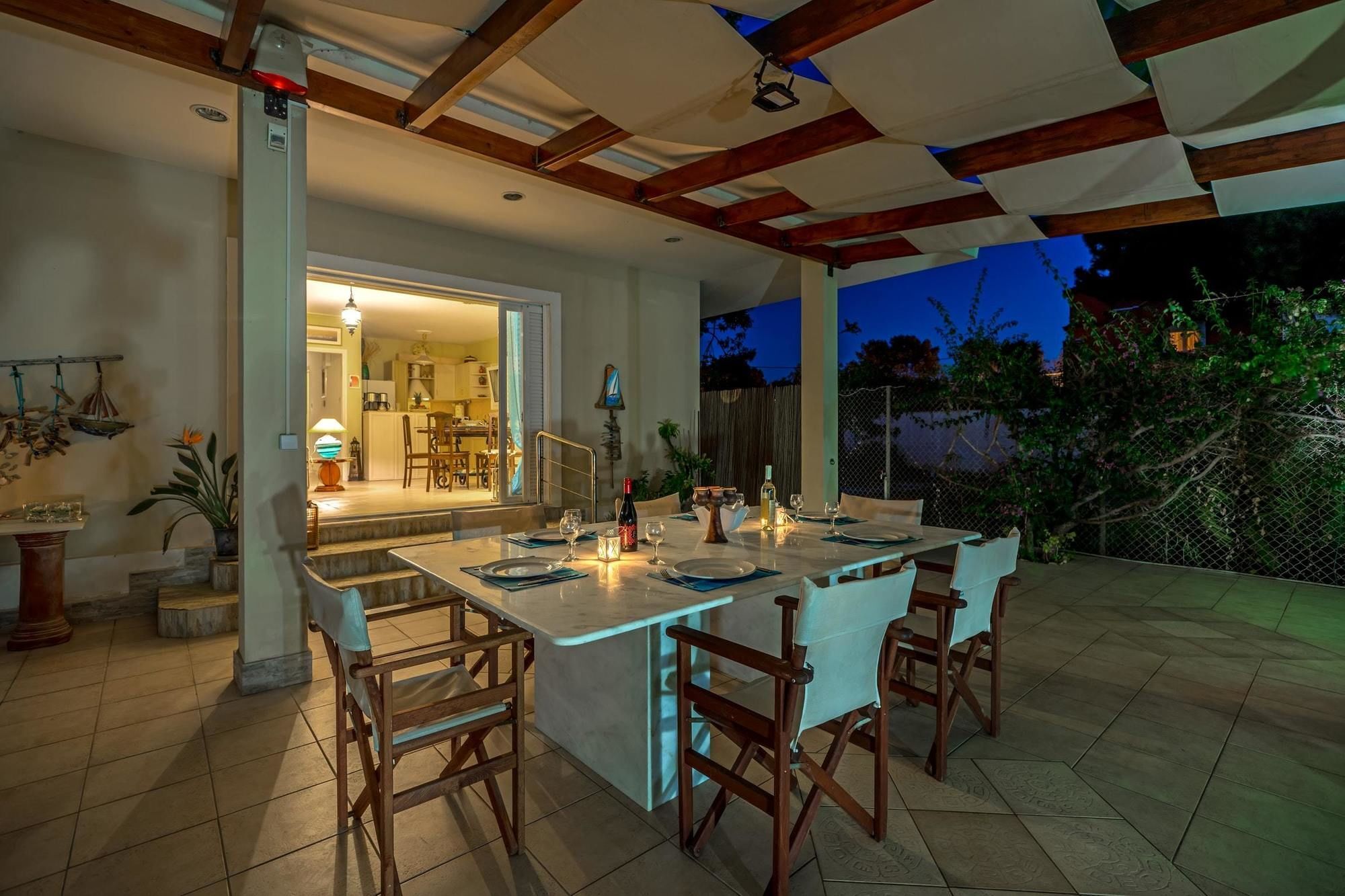 Maria'S Seaside Villa - House With 3 Rooms In Marathon, With Wonderful Kültér fotó