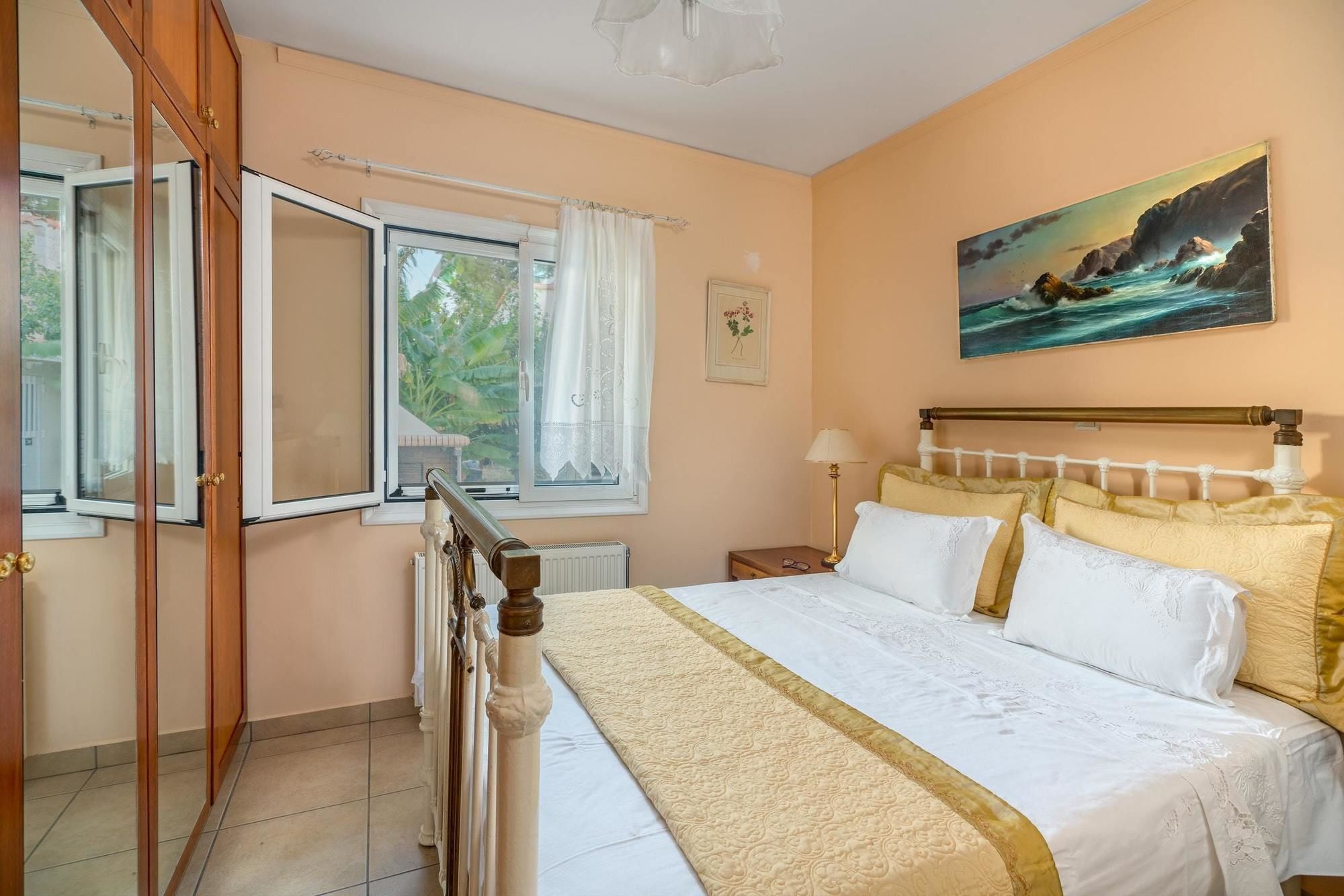 Maria'S Seaside Villa - House With 3 Rooms In Marathon, With Wonderful Kültér fotó